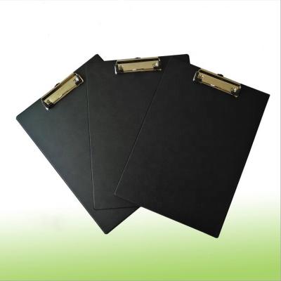 China Durable Hotel Menu School Office School Office Colorful Plastic Folder Writing Board Stationery A4 Clipboard for sale