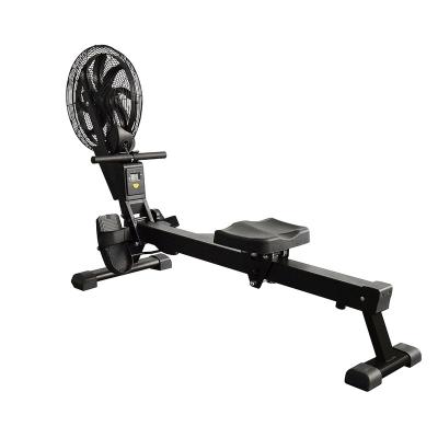 China STEEL Indoor Rower Air Resistance Gym Exercise Rowing Machine Fan Foldable Rowers for sale