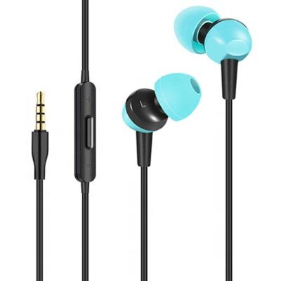 China E61 In-ear 3.5mm Wired Headset In The Ear Low Sports Headset With Microphone For Mobile Phone/game/3.5mm Device for sale