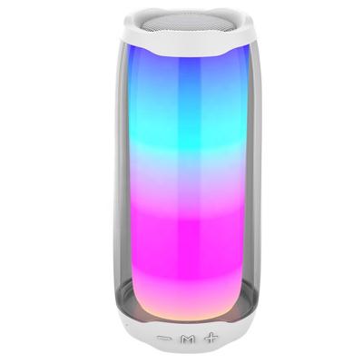 China Cool Thin Colorful Led Speaker Colorful Lantern Light LED Subwoofer Lights Mini Flame Flash Wireless Rgb Bright Blue Tooth K58 Speaker for sale