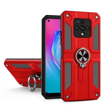 China Shockproof Military Grade Drop Test Heavy Duty Protection Against Impact Protection Drop Ring Bracket Mobile Phone Case For TECNO Series for sale