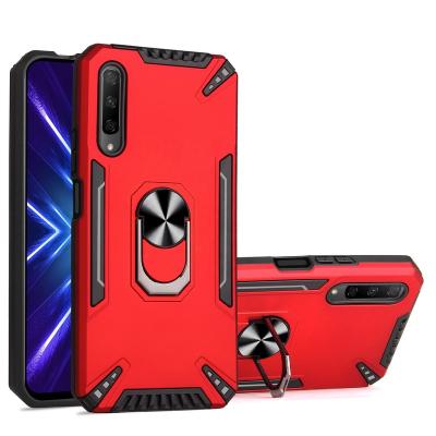 China Rotating Armor Case 360 ​​Rotating Ring Magnetic Car Bracket Shock Absorption Scratch Protection Mobile Phone Case For HUAWEI serie for sale