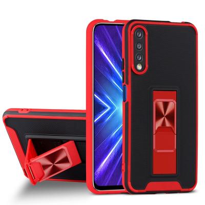 China Two-in-one car shockproof magnet factory price built-in bracket the luxury shockproof mobile phone case for HUAWEI series for sale