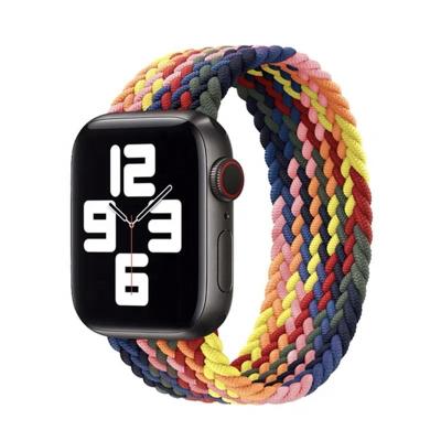 China Luxury Apple Watch Band Strap 45mm 44mm Apple Watch Band Metal Nylon Strap For IWatch 7 Series 6 Se 5 Modification 42mm 40mm for sale