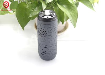 China Silicone + Metal Portable Wireless Bluetooth Speaker With Full - Range Sound for sale