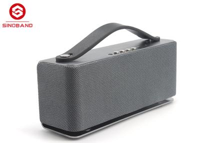 China Square Hifi Stereo PC / Phones USB Aluminum Bluetooth Speaker 10W for sale