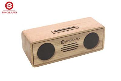 China Subwoofer Bamboo Wood Bluetooth Speaker Audio Amplifier Super Bass Bluetooth MP3 Speaker for sale