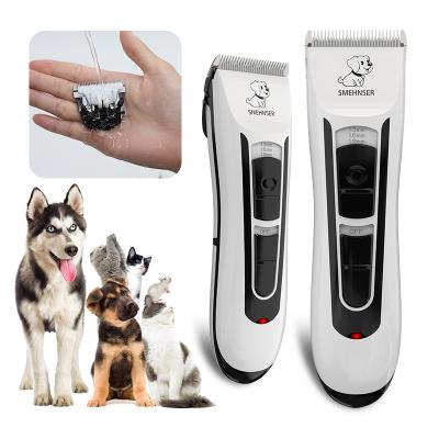 China Viable Hot Sales Professional Dog Grooming Clipper Low Noise Durable Cutting Electric Pet Dog Hair Clipper Trimmer For Small Pet for sale