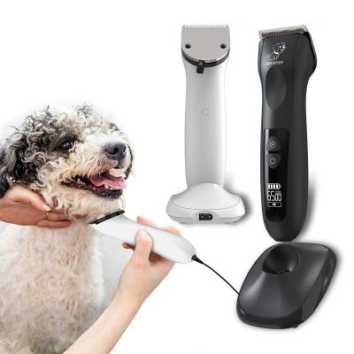 China SMEHNSER Viable Dog Clippers Cordless Pet Clippers Pet Grooming Kit Low Noise Cats Dog Hair Clippers Dog Trimmer for sale