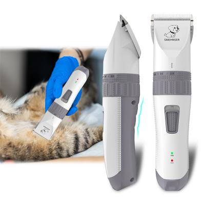 China Factory D6 Professional Sales Pet Dog Clipper Viable Custom Grooming Kit Professional Cordless Electronic Dog Clipper for sale