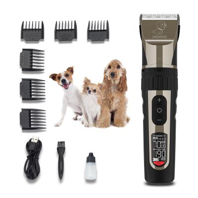 China High Quality Viable Pet Clipper Cat Clippers Pet Cordless Razor Ceramic Movable Blade Most Trimmer Set For Pets for sale