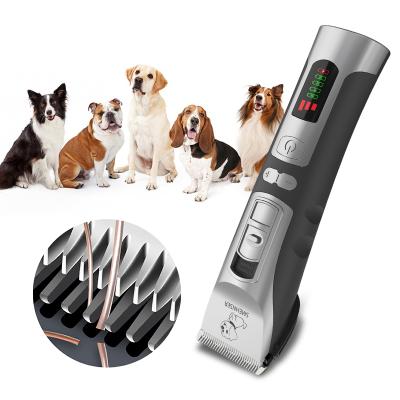 China SMEHNSER High Power Cordless Professional Clipper Electric Clipper Viable Pet Grooming Trimmer Kit For Dogs for sale