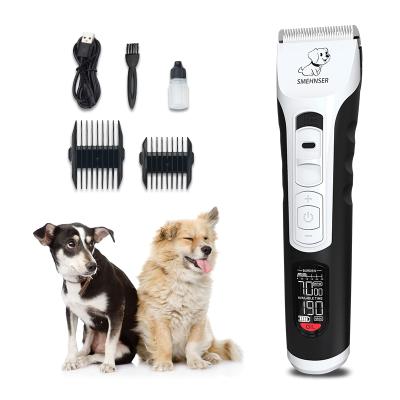 China Viable Clipper Shed High Power Animals Pet Hair Trimmer Pet Grooming Clippers Clippers Set For Pet Shops for sale