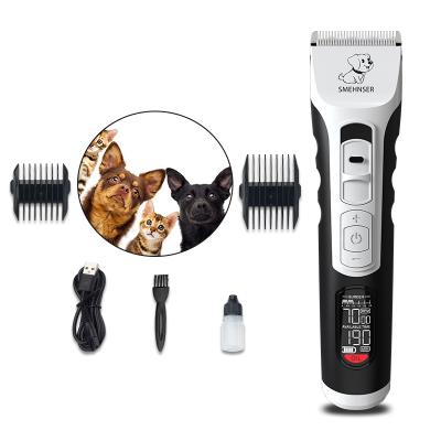 China Viable Multifunctional Pet Grooming Grooming Machine Portable Electric Pet Dog Hair TrimmerRechargeable Shaving And Shearing Kit for sale