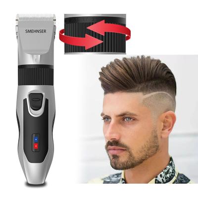 China Outdoor Hot Sales New Design Professional Low Noise Hair Clippers USB Cordless Hair Trimmer For Men Hair Cutter Machine for sale