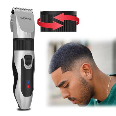 China Hot Selling Outdoor Cordless Cordless Powerful Battery Motor Powerful Hair Clipper USB Salon Ceramic Blade Filling Steel Clippers for sale