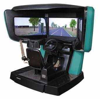 China Electronic auto driving simulator , truck driver training simulator for sale