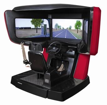 China Automatic city driving simulator cars , vehicle driving test simulator for sale