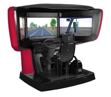 China Virtual Truck training simulator , professional driving lesson simulator for sale