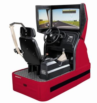 China 3D car driving simulators , automobile educational driving simulator for sale