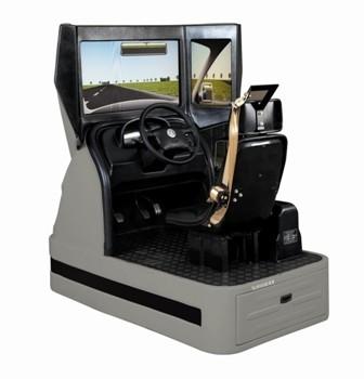 China Manual transmission driving test simulator , standard driving simulator for sale