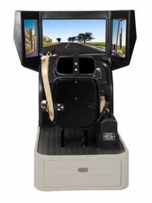 China 3 D learning driving simulator , electronic Truck Training Simulator for sale