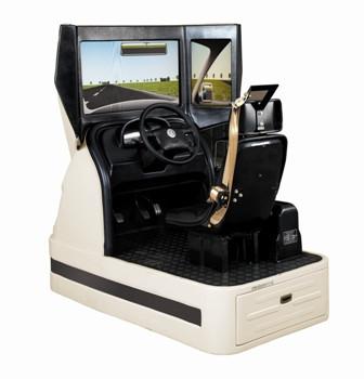 China Computer Driver training simulator , 120 degree driving simulation for sale