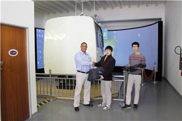 China 6 dof motion platform driving simulator, defensive driving training simulator for sale