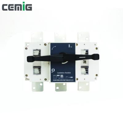 China Cemig 3P 4P Indoor Outdoor AC DC Electrical Load Isolating Switch 250A PV Isolating Switch CMGG1-250 for sale