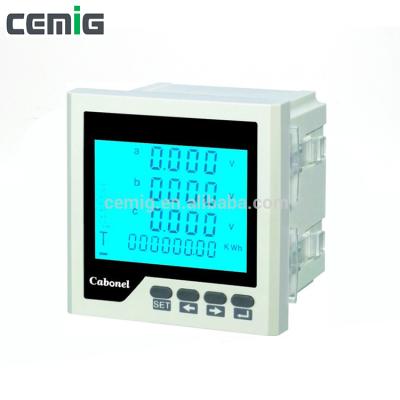 China Measurement Cemig LCD 96*96mm Energy 3 Series Multi Phase Digital Function Network Meter HF for sale