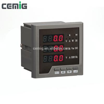 China CEMIG SMG1 SMG1 Three Phase LED Display Analog Output Three Phase Current Meter SMG1 Digital Electricity Meter for sale