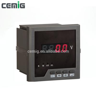 China Cemig LED Digital Display Test Voltage Meter Ammeter Phase Electricity Meter Panel Meter 2019 Digital Single Phase SMGU for sale