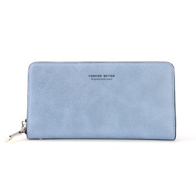 China Waterproof Women's Long Handbag Large Capacity Card Bag Fashion Zipper Multifunctional Wallet for sale