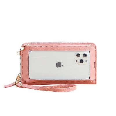 China Large Capacity Zero Wallet Bag Waterproof Women's Long Touch Screen Convenient Wallet for sale