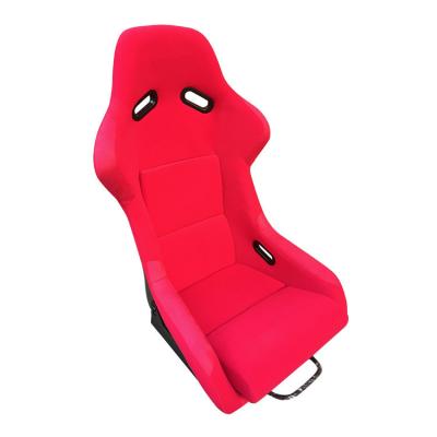 China Embroidered Fabric Racing Seat Embroidered Fabric, Pile, Suede, Car Racing PVC Coating Black/Red/Blue Seats Cushion for sale