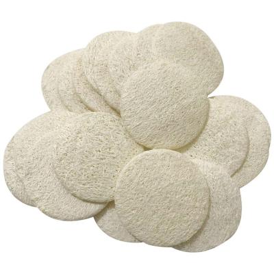 China All Natural 2.36 Inches Around Original Natural Bath Loofah Sponge Pad Cleaning Brush Loofah Scrub Sponge for sale