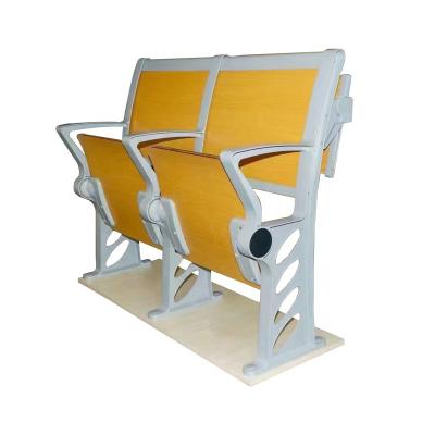 China High School Furniture Classroom Modern Folding Conference Hall Chair With Desk for sale