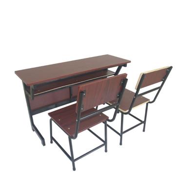 China Simple design cheap manufacturers china school desks double for school for sale