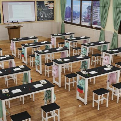 China Traditional cheap simple high quality double school chairs and tables used school furniture for sale for sale