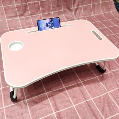 China (Size)Adjustable Portable Folding Wooden Folding Computer Desk Laptop Stand Holder Study Table For Bed Sofa Tea Serving Table for sale