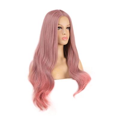 China Synthetic Hair Qingdao Factory For Sale Long Wigs Verified Synthetic Fiber Pixie Cut Wig For Black Women for sale