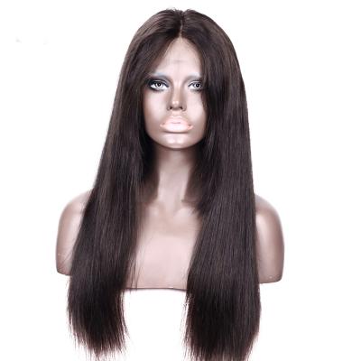 China Unprocessed Mink Brazilian Virgin Human Hair Lace Front Wig Wholesale Silky Straight Lace Front Wig With Baby Hair for sale