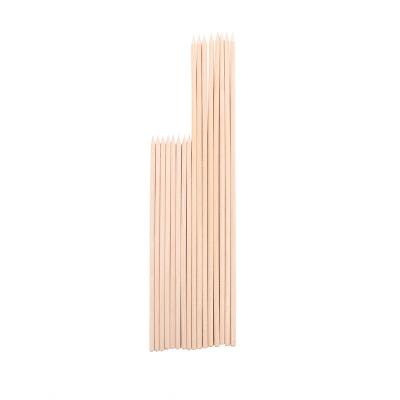 China Easily Cleaned Pack 100 Pieces Natural Bamboo Skewers for sale