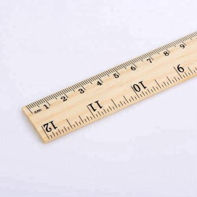 China Eco-friendly Normal Printing Wooden Straight Ruler for sale