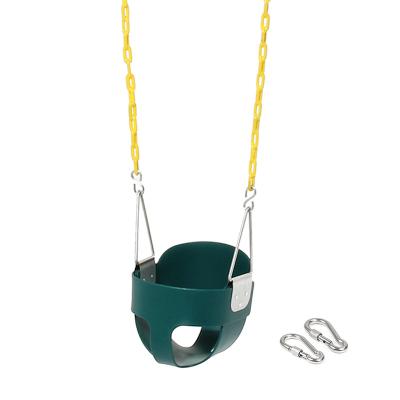 China Strong Kids Outdoor Baby Swing , Safety Pad EVA Bucket Swing Seat for sale