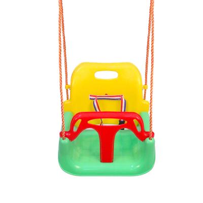 China European Toddler Baby Garden Safe Swing Chair Plastic Indoor Hanging Swing for sale