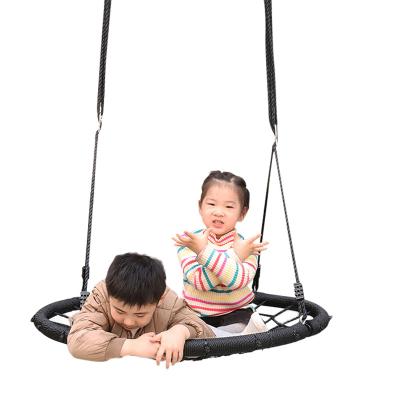 China Strong Outdoor Swing Web Swing Garden Children Round Baby Swing Seat for sale