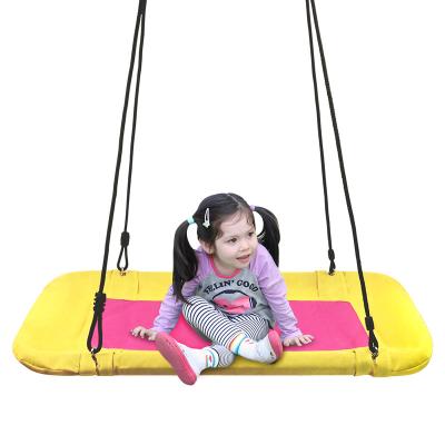 China Seat Teslin Strong Rectangular Outdoor Swing Sling Children's Recreational Shaft Swing for sale