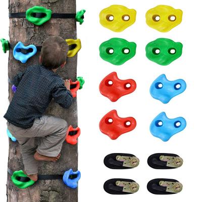 China Customized Outdoor Colorful Climbing Kids Rock Climbing With Ratchet And Straps Climbing for sale