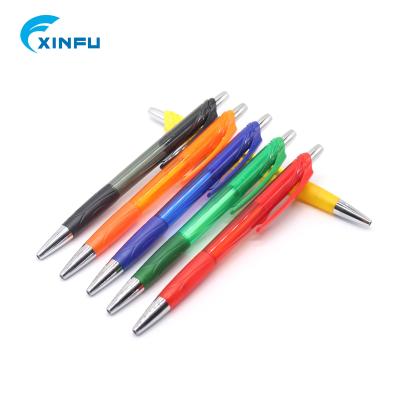 China office school ballpoint pens hot sale plastic ballpoint pen logo plastic promotional pen for sale